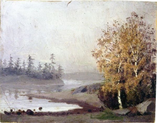 Landscape with Trees and Water - view 1