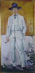 Portrait of the Painter Ludvig Karsten Portrait of the Painter Ludvig Karsten