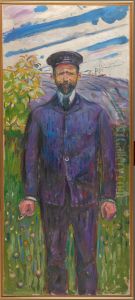 Ludvig Ravensberg by Edvard Munch