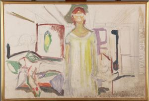 Man and Woman by Edvard Munch