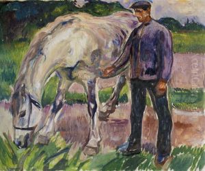 Man with Horse Man with Horse
