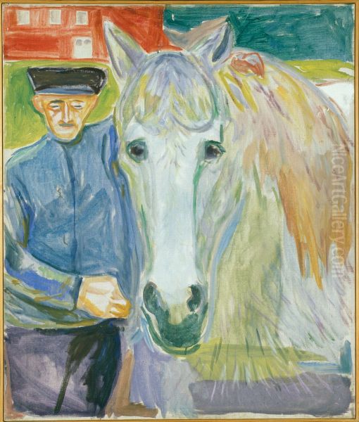 Man with Horse - view 1