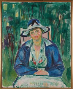 Maria Agatha Meier by Edvard Munch