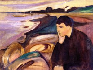 Melancholy by Edvard Munch