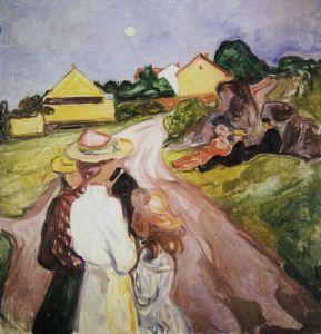 Midsummer Night's Eve by Edvard Munch