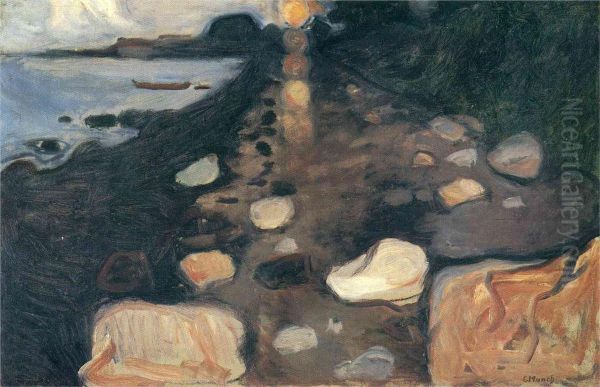 Moonlight on the Beach - view 1