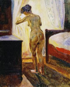 Morning. Nude at the Window by Edvard Munch