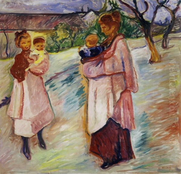 Mothers with Children, Thuringen - view 1