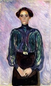 Mrs. Schwarz by Edvard Munch