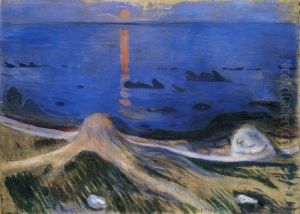 Mystery on the Shore by Edvard Munch