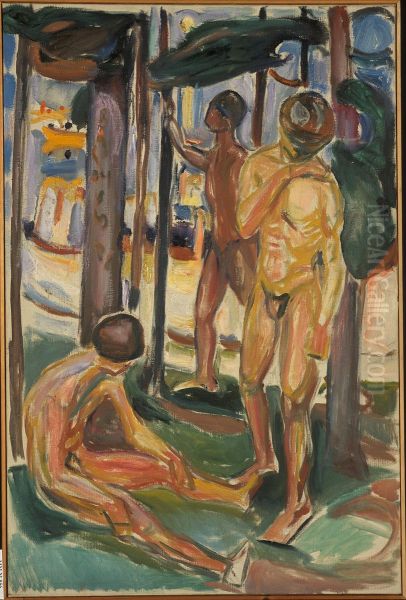 Naked Men in Landscape - view 1