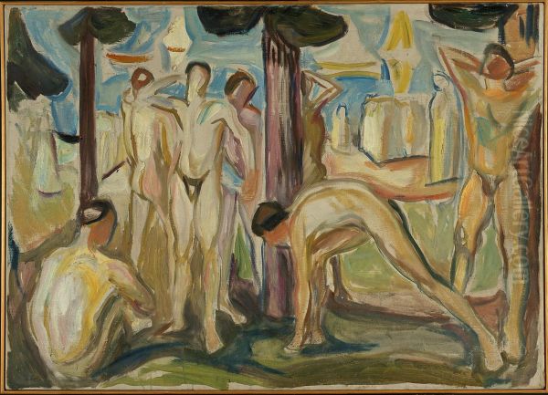 Naked Men in Landscape - view 1