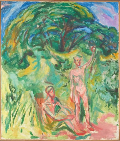 Naked Men in the Woods - view 1
