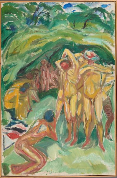 Naked Men in the Woods - view 1