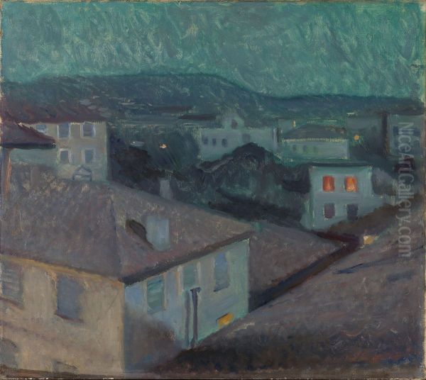 Night in Nice - view 1
