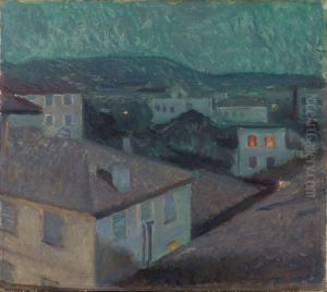 Night in Nice by Edvard Munch