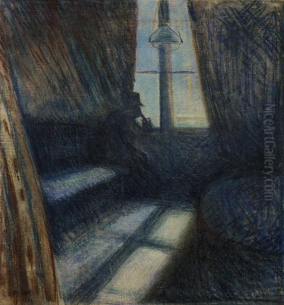 Night in Saint-Cloud - view 1