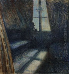 Night in Saint-Cloud by Edvard Munch