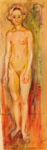 Female Nude by Edvard Munch