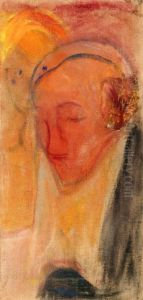 Old Man with a Beard by Edvard Munch
