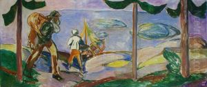 On the Way to the Boat (The Freia Frieze I) On the Way to the Boat (The Freia Frieze I)