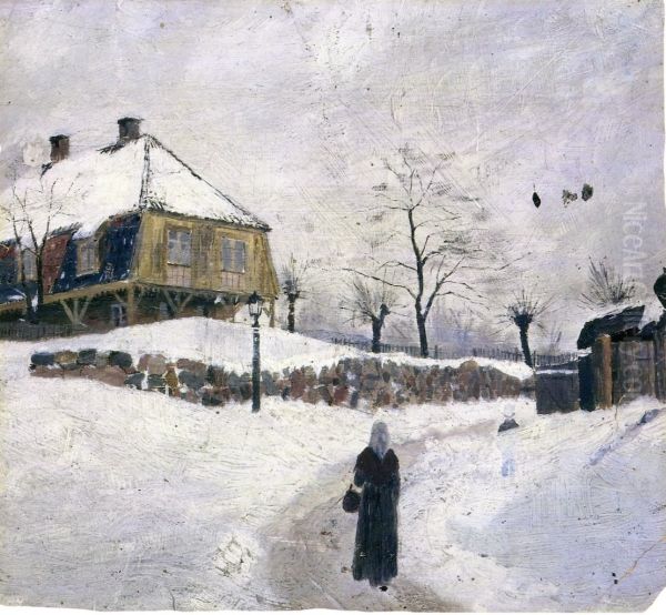 Ovre Foss in Winter - view 1