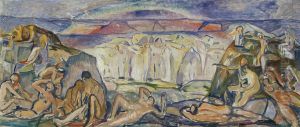 Peace and the Rainbow by Edvard Munch