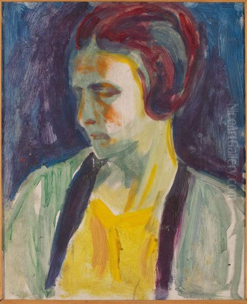 Portrait of Female Model - view 1