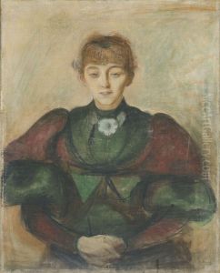 Ragnhild Backstrom by Edvard Munch