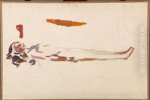 Reclining Nude by Edvard Munch