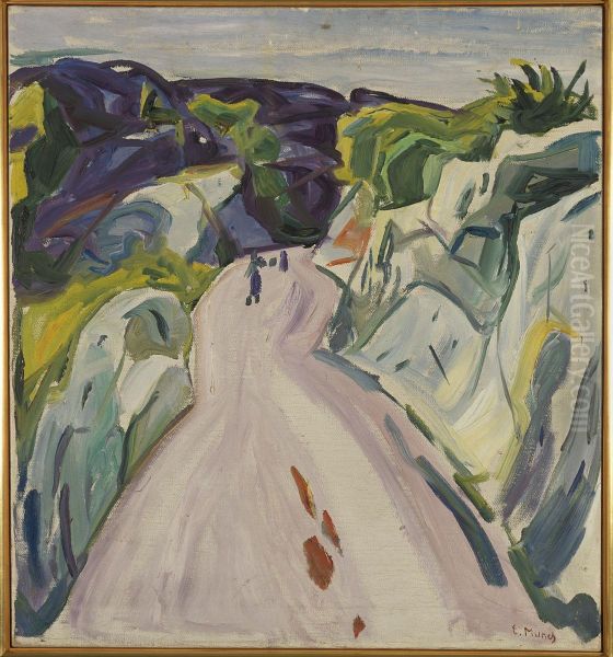 Road near Kragero - view 1