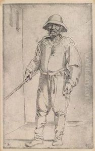 "le Arti Di Bologna" by Annibale Carracci
