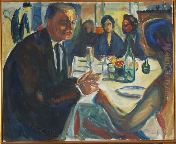 Self-Portrait at the Wedding Table - view 1