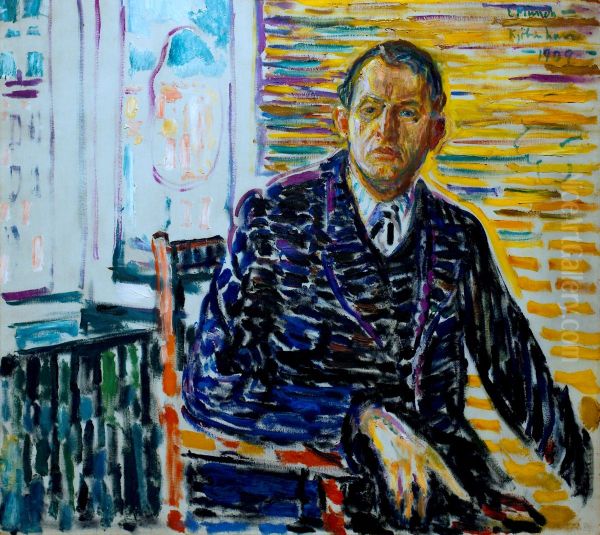 Self-Portrait in the Clinic - view 1