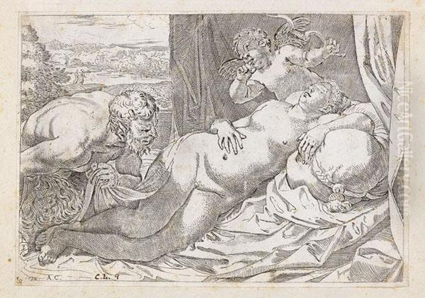 Jupiter Und Antiope - view 1