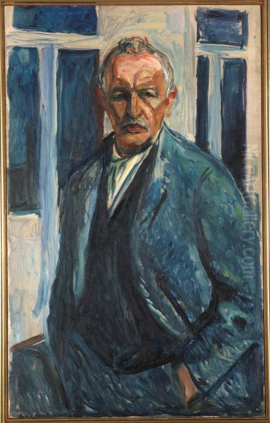 Self-Portrait with Hands in Pockets - view 1