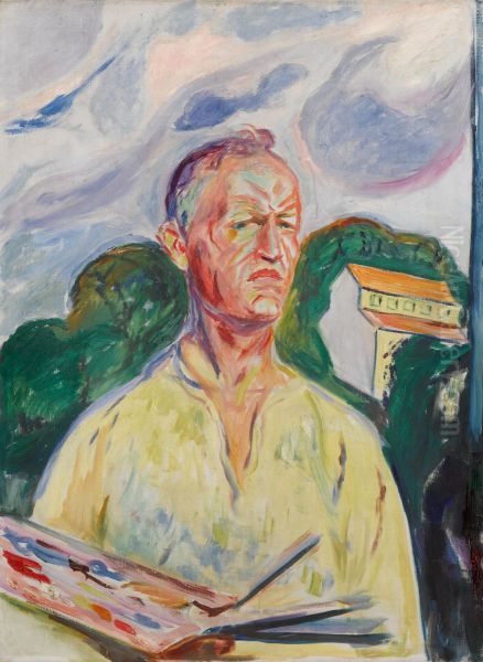 Self-Portrait with Palette - view 1
