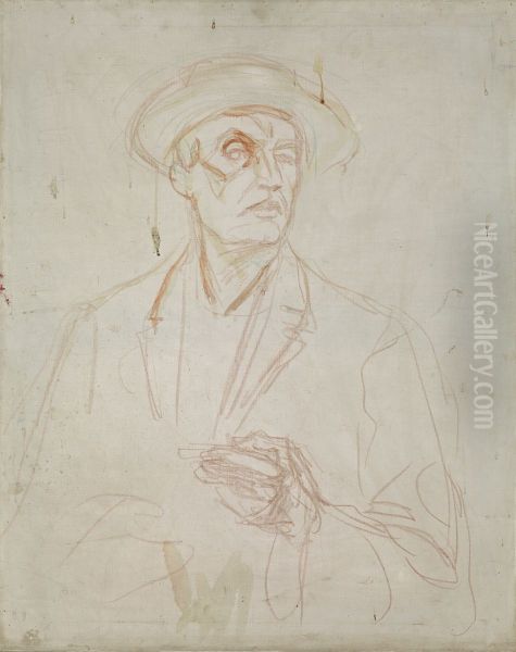 Self-Portrait with Afflicted Eye - view 1