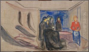 Set Design for Henrik Ibsen's Ghosts by Edvard Munch