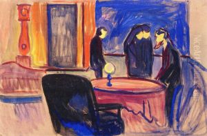 Set Design for Henrik Ibsen's Ghosts by Edvard Munch