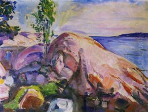 Spring by the Coast by Edvard Munch