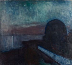 Starry Night by Edvard Munch
