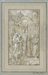 L'ecorchement De Marsyas by Antonio Carracci