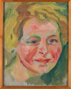 Study of a Head by Edvard Munch