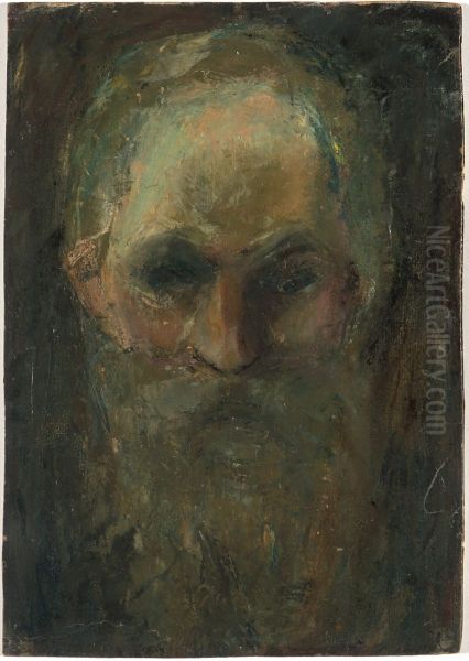 Study of an Old Man's Head - view 1