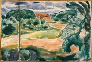 Summer at Ekely by Edvard Munch