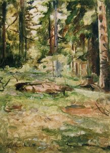 Summer Day in the Forest by Edvard Munch