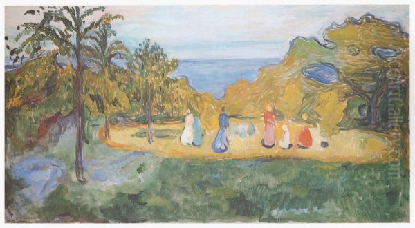 Summer in the Park (The Linde Frieze) - view 1