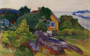 The House by the Fjord by Edvard Munch