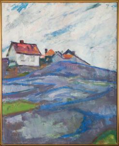 The House in the Skerries by Edvard Munch